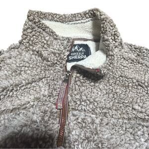 Women’s Sherpa Fleece Sweater - Tan